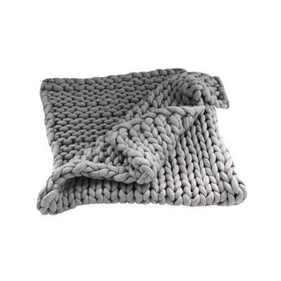 VaniMeli, Chunky Filt Ljusgrå