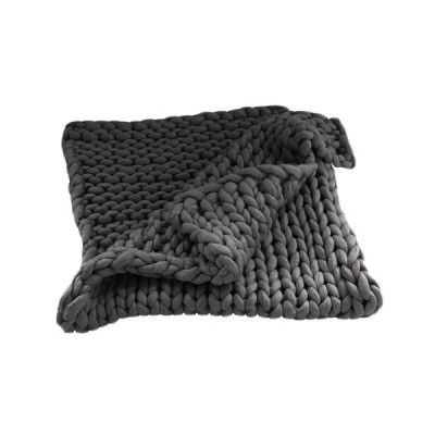 VaniMeli, Chunky Filt Mörkgrå