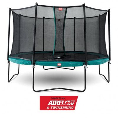 BERG Champion Studsmatta Grön 270 + Säkerhetsnät Comfort