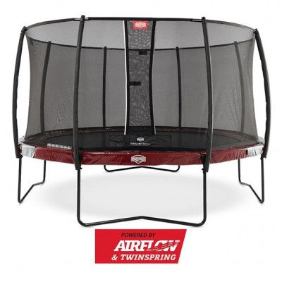 BERG Elite Studsmatta 380 + Säkerhetsnät Deluxe