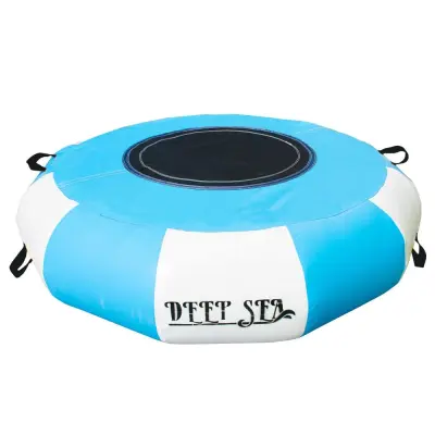 Deep Sea WATER TRAMPOLINE w. Electric pump, Vattenstudsmatta