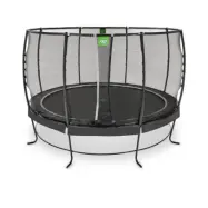 Exit Lotus Premium Studsmatta Ø366Cm - Svart