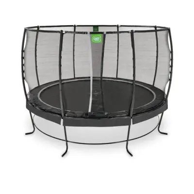 Exit Lotus Premium Studsmatta Ø366Cm - Svart