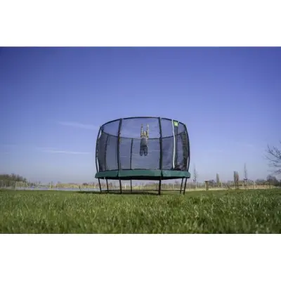 Exit Lotus Premium Studsmatta Ø427Cm - Svart