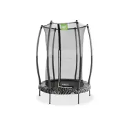 Exit Tiggy Junior Studsmatta Med Skyddsnät Ø140Cm - Svart/Grå