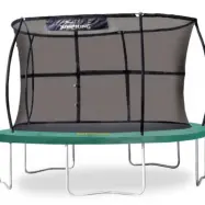 Jumpking - Studsmatta Med Skyddsnät 366 Cm Grön