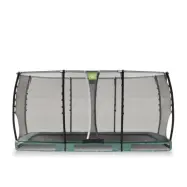 Exit Allure Classic Nedgrävd Studsmatta 244X427Cm - Grön