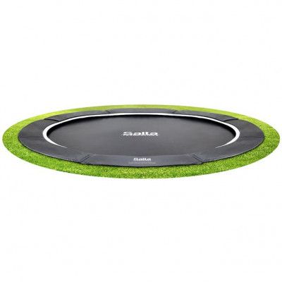 Salta Trampolines Royal Baseground Ø305 cm, Svart Inkl. Nät, Studsmatta