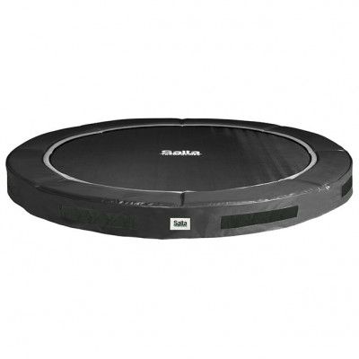Salta Trampolines Excellent Ground Ø427 cm, Svart, Studsmatta