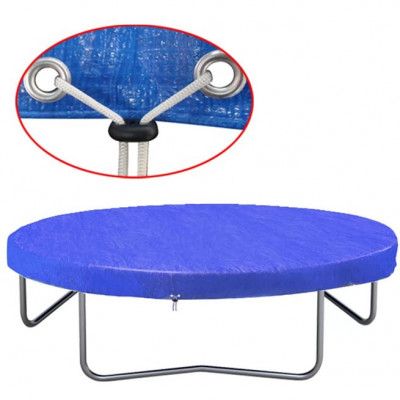 vidaXL Överdrag/skydd för studsmatta PE 300 cm90 g/m²