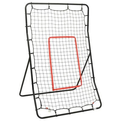 vidaXL Softbollrebounder 88x79x137 cm stål