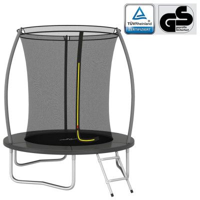 vidaXL Studsmatta rund 183x52 cm 80 kg