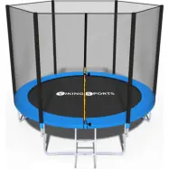 Viking Sports Studsmatta 244 Cm Med Skyddsnät - Blå