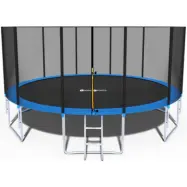 Viking Sports Studsmatta - Blå - 465 Cm - Med Nät Och Stege - Upp Till 150 Kg