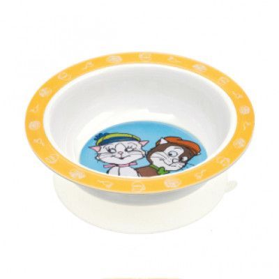 Teddykompaniet Pelle Svanslös, Tallrik Djup med Sugkopp