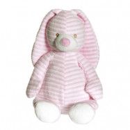 StorOchLiten Teddykompaniet, Cotton Cuties - Kanin Mjukis Rosa 27 cm