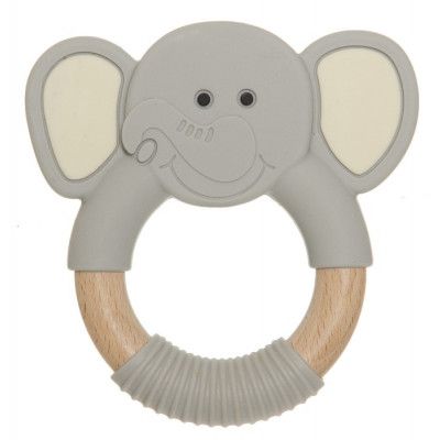 Teddykompaniet Diinglisar Wild Silikon Bitring (Elefant)