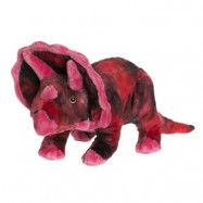 Teddykompaniet Dino Triceratops 40 cm (Röd)