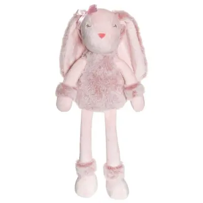 Teddykompaniet Fluffisar kanin Rose 60 cm, rosa