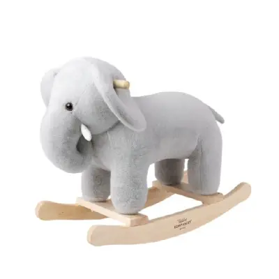 Teddykompaniet gungdjur elefant mjuk