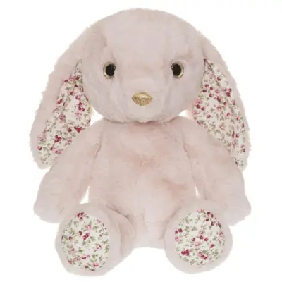 Teddykompaniet kanin Fora 35 cm, rosablommig