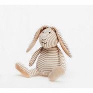 Teddykompaniet - Kanin Stripes beige (Liten)