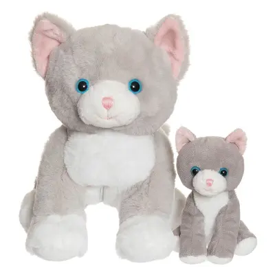 Teddykompaniet katten Tuva med unge