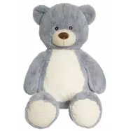 Teddykompaniet nalle Valle 100 cm, grå