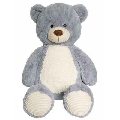 Teddykompaniet nalle Valle 100 cm, grå
