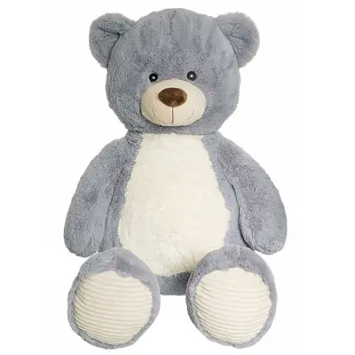 Teddykompaniet nalle Valle 100 cm, grå