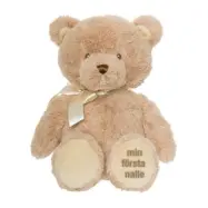 Teddykompaniet nallebjörn Min Första Nalle 28 cm, beige