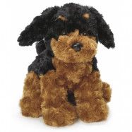 Teddykompaniet - Teddy Dogs - Brun 25 cm