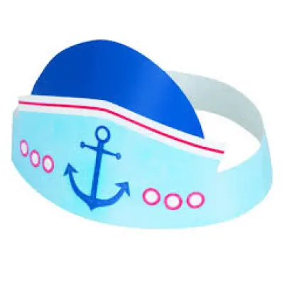 1-årskalas marin huvudband 6-pack