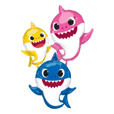 Airwalker Baby Shark Folieballong