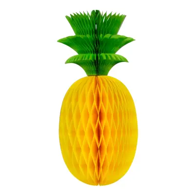 Ananas Honeycomb Takdekoration