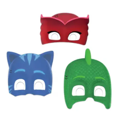 Ansiktsmasker Pyjamashjältarna 6-pack