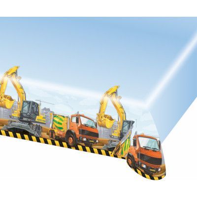 Amscan Arbetsfordon, Duk, 120x180 cm