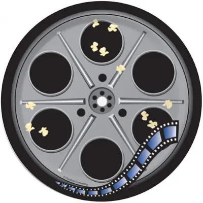 Assietter Hollywood filmrulle 8-pack