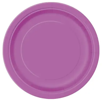 Assietter lila 8-pack