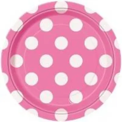 Assietter prickiga rosa 8-pack