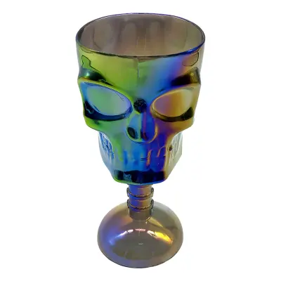 Bägare Dödskalle i Plast