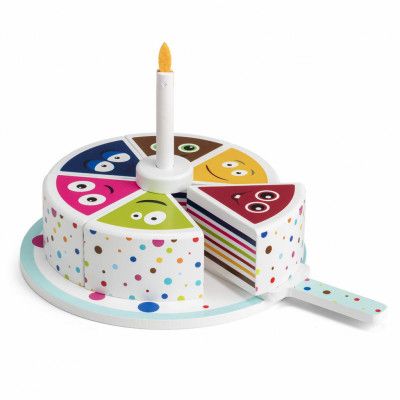 Babblarna Tårta i trä - Babblarna -  Leksaksaffären