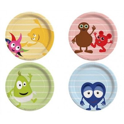 Babblarna Papptallrikar 8 st