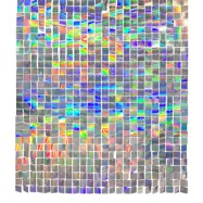 Backdrop Paljettpanel Färgskimrande - 12-pack