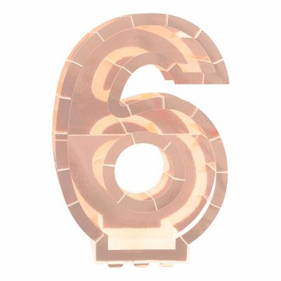 Ballongbox Siffra Roséguld Metallic - Siffra 6