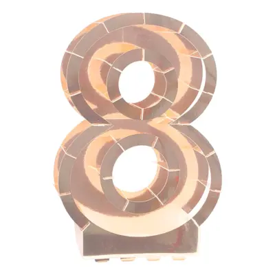 Ballongbox Siffra Roséguld Metallic - Siffra 8