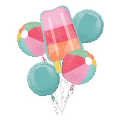 Ballongbukett Isglass Poolparty