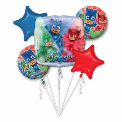 Ballongbukett Pyjamashjältarna