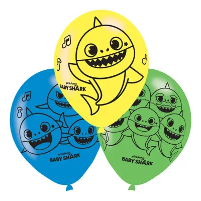 Ballonger Baby Shark - 6-pack