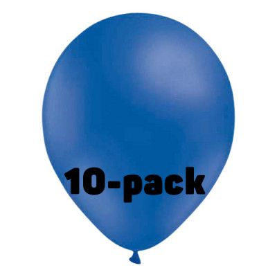 Ballonger Blå - 10-pack